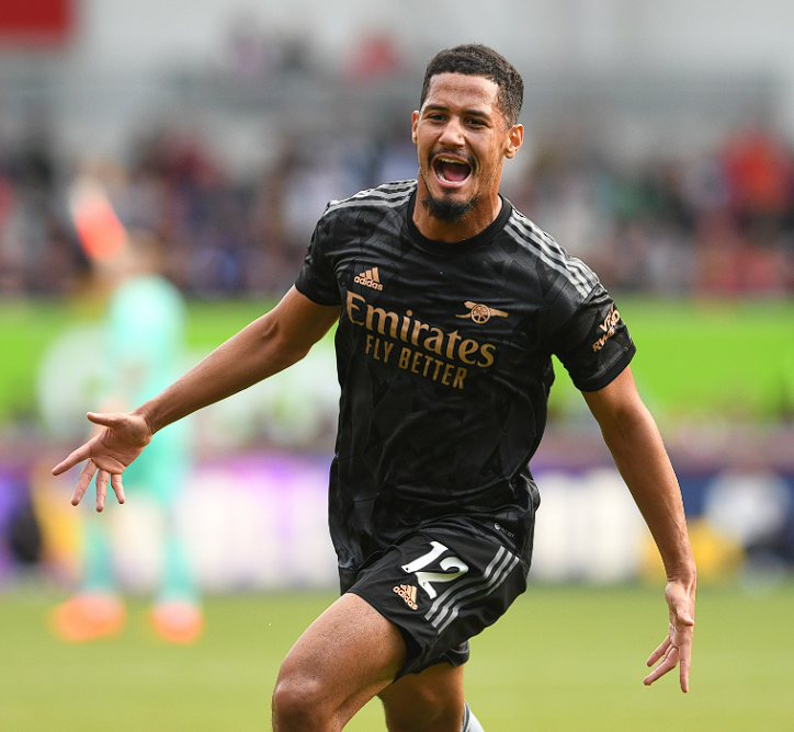 英超赛场阿森纳大捷,萨利巴创队史零封佳绩